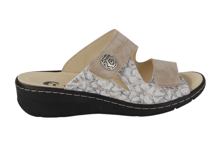 Slippers Taupe combi - Camilla Tortora - 2710002-450