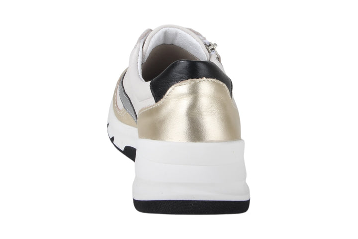 Sneakers Goud combi - Elvina Oro-Bianco - 2360004-A-920