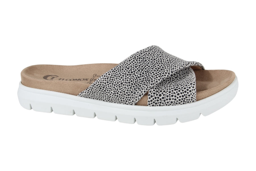Slippers Wit combi - Zarah Bianco Punti - 2710004-190
