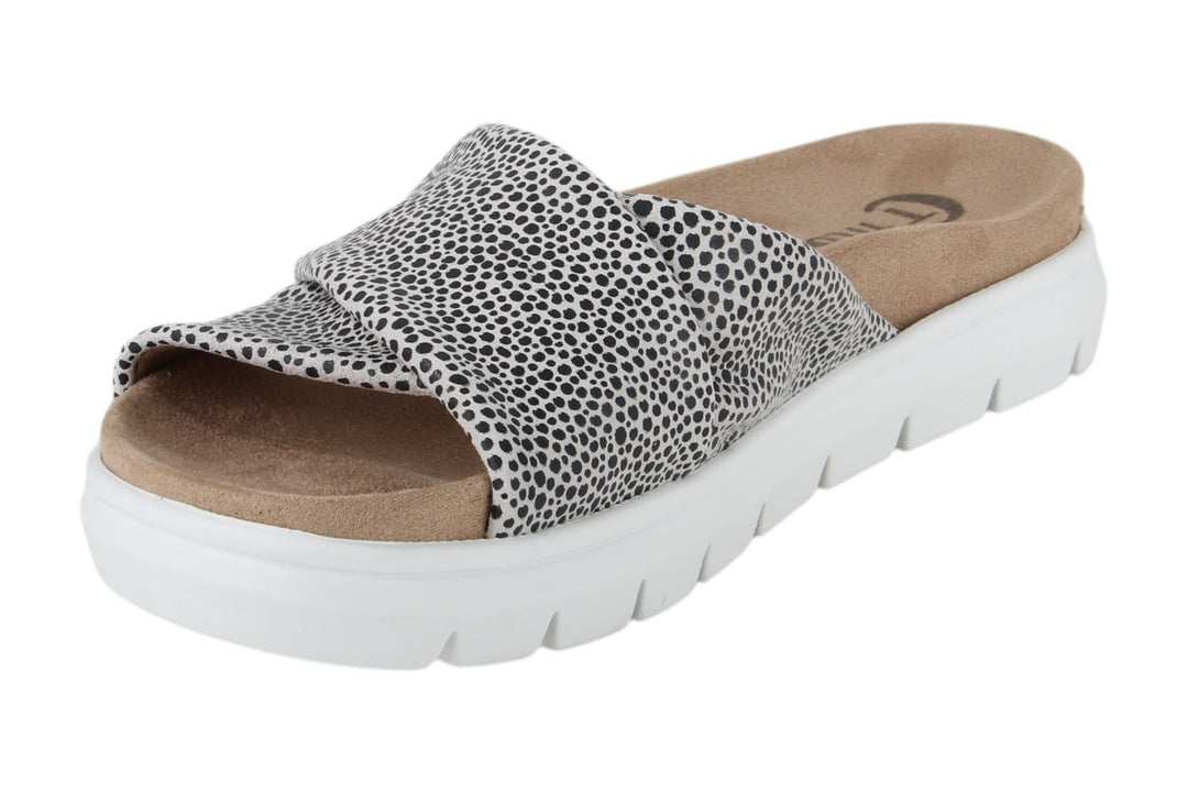 Slippers Wit combi - Zarah Bianco Punti - 2710004-190