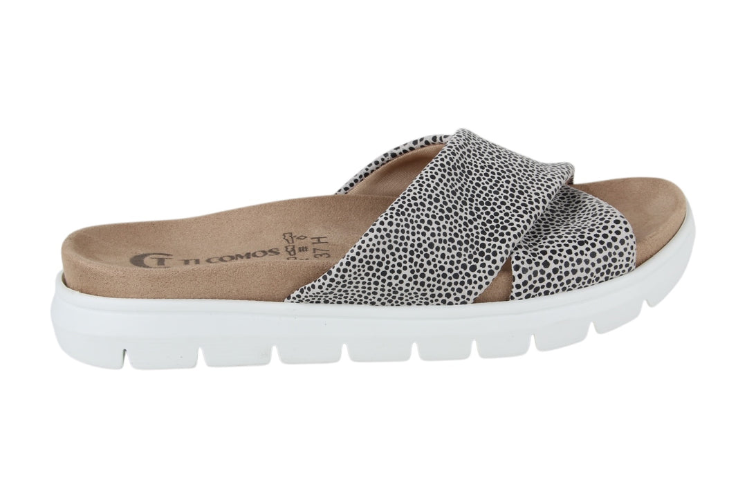 Slippers Wit combi - Zarah Bianco Punti - 2710004-190