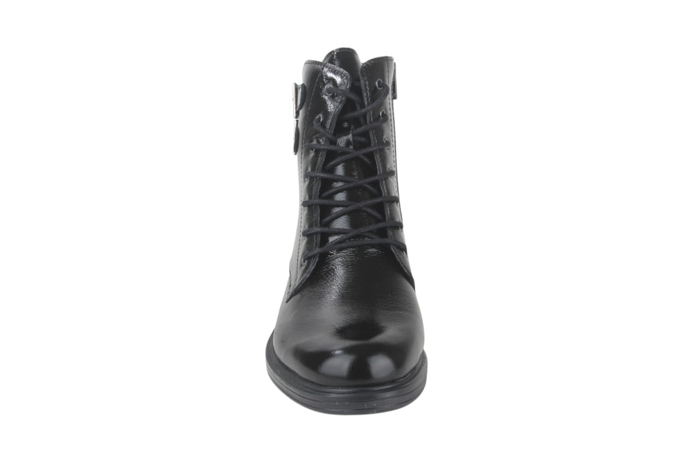 Enkellaarzen Zwart - Justina-K Nero Verniciata - 2510005-001