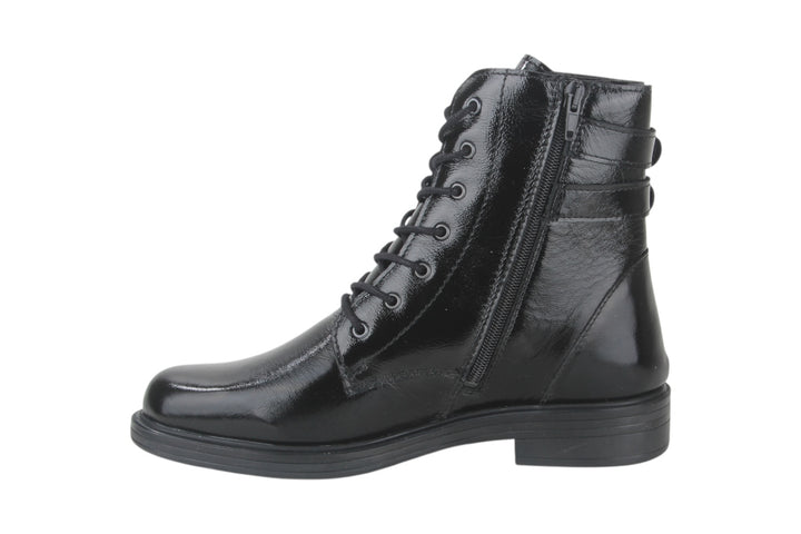 Enkellaarzen Zwart - Justina-K Nero Verniciata - 2510005-001