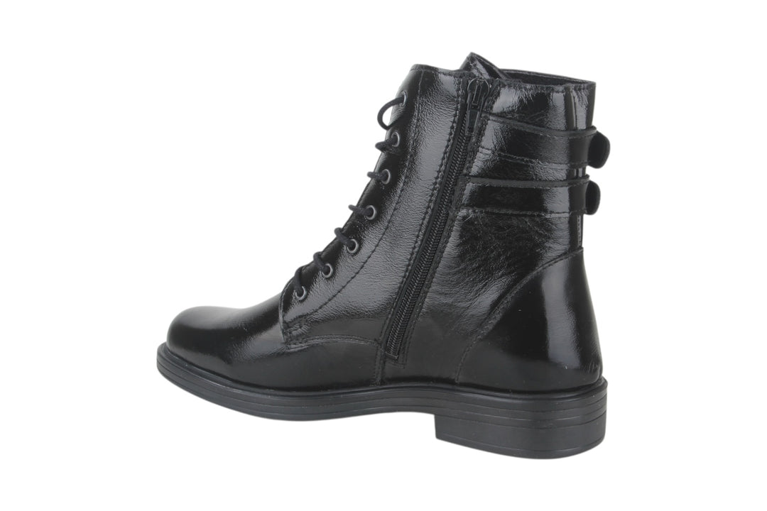 Enkellaarzen Zwart - Justina-K Nero Verniciata - 2510005-001