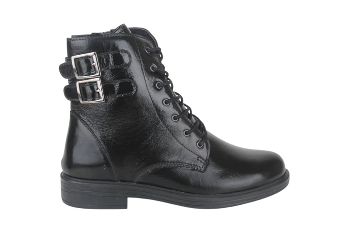 Enkellaarzen Zwart - Justina-K Nero Verniciata - 2510005-001