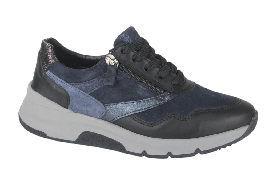 Sneakers Blauw combi - Rollsens - Elvina Nero Blu Combi - 2360004-A-090