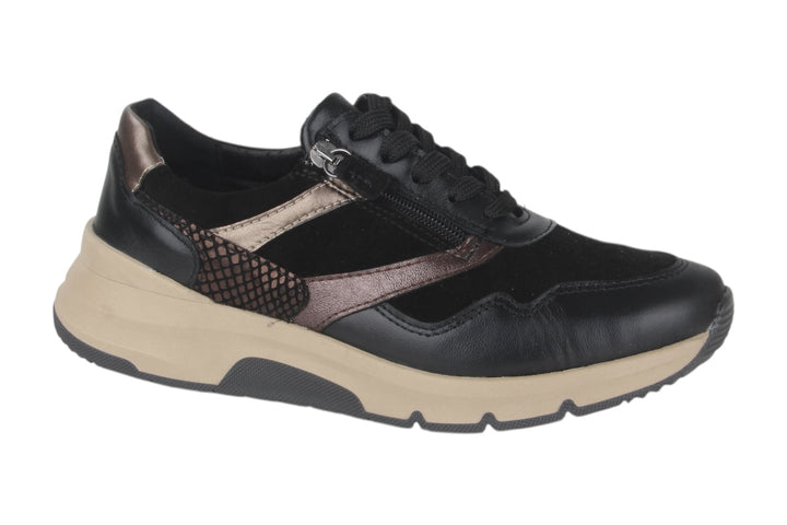 Sneakers Zwart combi - Rollsens - Elvina Nero - 2360004-A-000