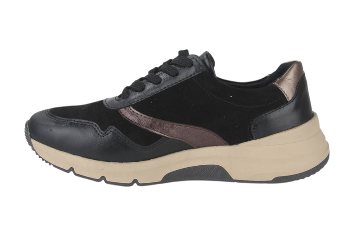 Sneakers Zwart combi - Rollsens - Elvina Nero - 2360004-A-000