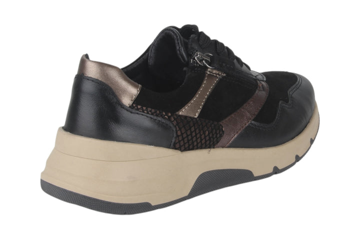 Sneakers Zwart combi - Rollsens - Elvina Nero - 2360004-A-000