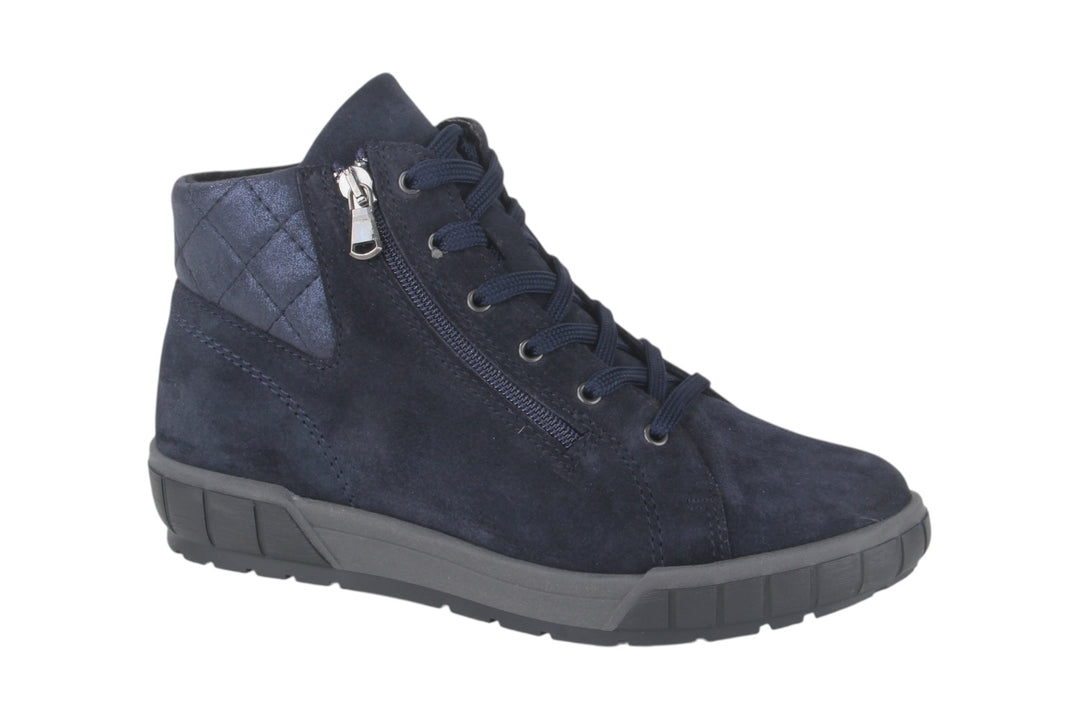 Enkellaarzen Donkerblauw - Jacobella Blu Scuro - 2520005-833