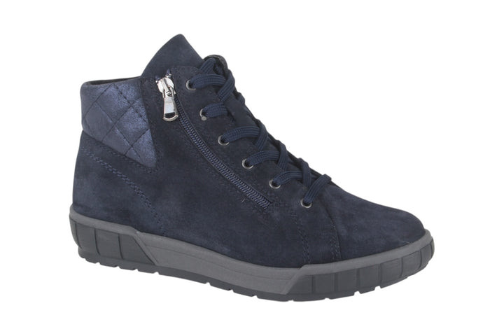Enkellaarzen Donkerblauw - Jacobella Blu Scuro - 2520005-833