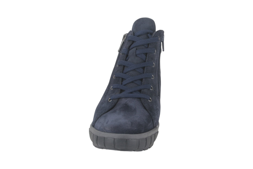 Enkellaarzen Donkerblauw - Jacobella Blu Scuro - 2520005-833