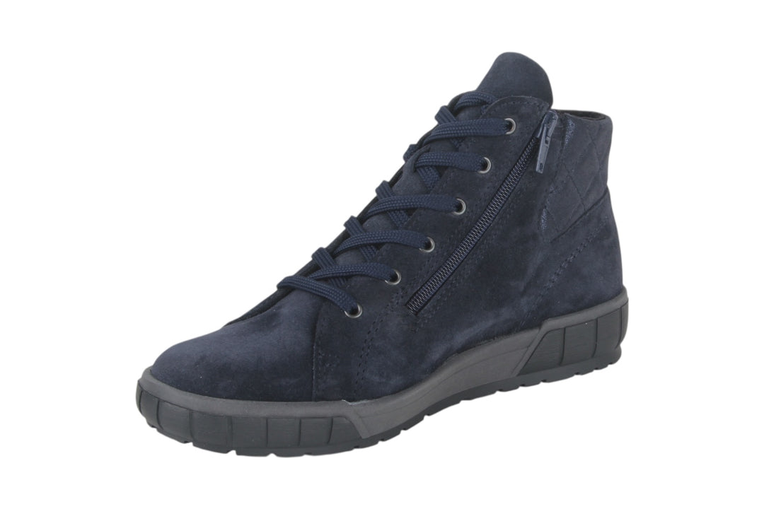 Enkellaarzen Donkerblauw - Jacobella Blu Scuro - 2520005-833