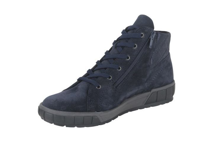 Enkellaarzen Donkerblauw - Jacobella Blu Scuro - 2520005-833