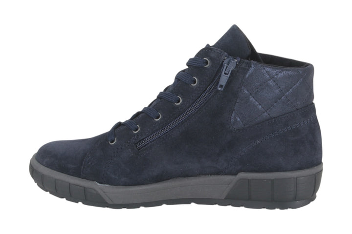 Enkellaarzen Donkerblauw - Jacobella Blu Scuro - 2520005-833