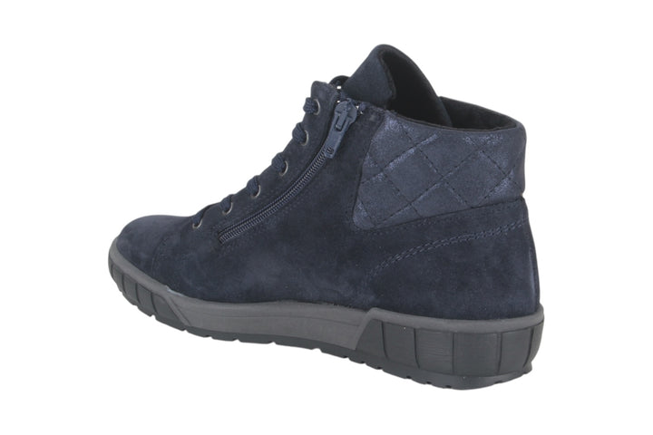Enkellaarzen Donkerblauw - Jacobella Blu Scuro - 2520005-833