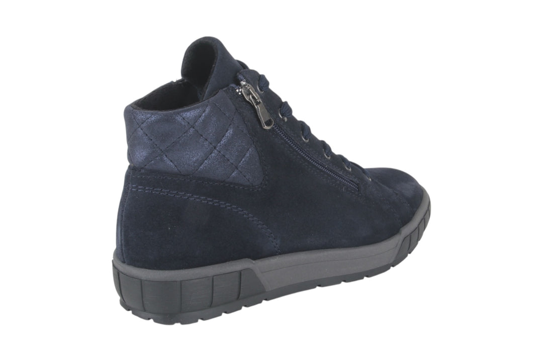 Enkellaarzen Donkerblauw - Jacobella Blu Scuro - 2520005-833