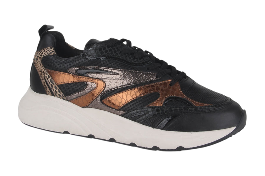 Sneakers Zwart combi - Elenora Nero - 2360011-000