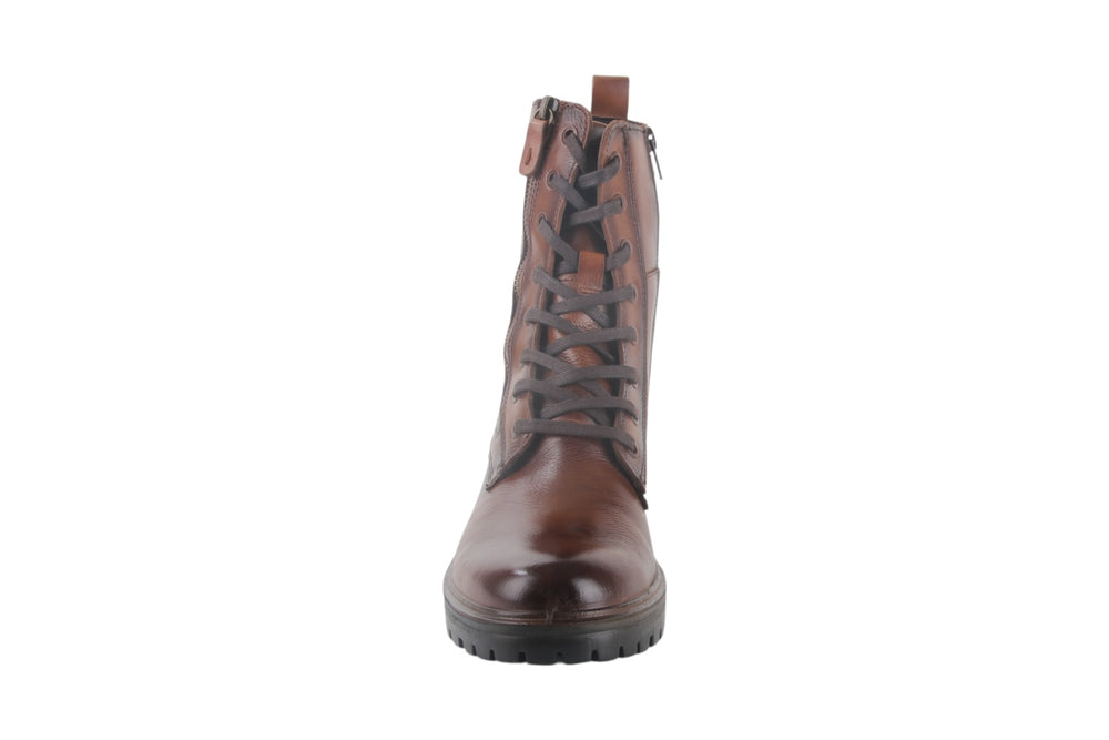 Enkellaarzen Cognac - Gisella Cuoio - 2520007-340