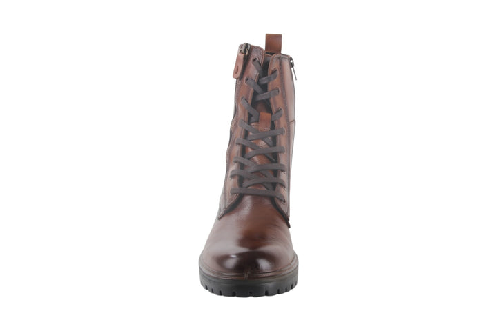 Enkellaarzen Cognac - Gisella Cuoio - 2520007-340