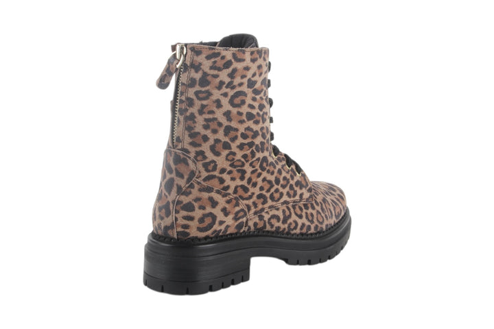 Enkellaarzen Beige combi - Ines Leopardo Beige - 2520008-493