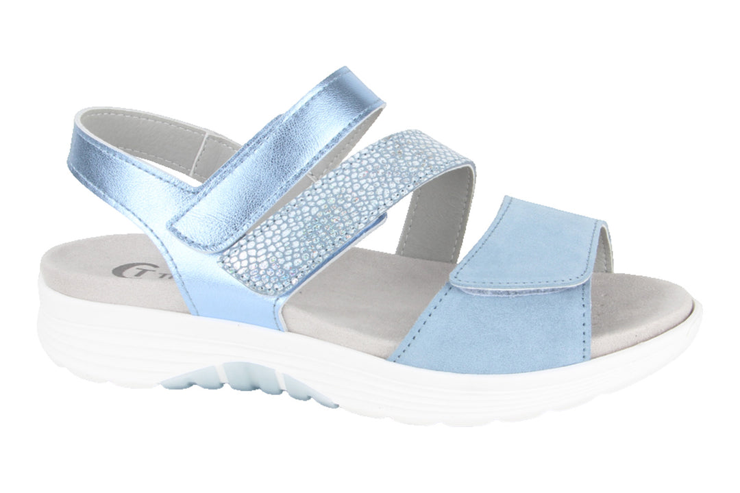Sandalen Blauw combi - Rollsens - Honora Azzurro - 2860010-823