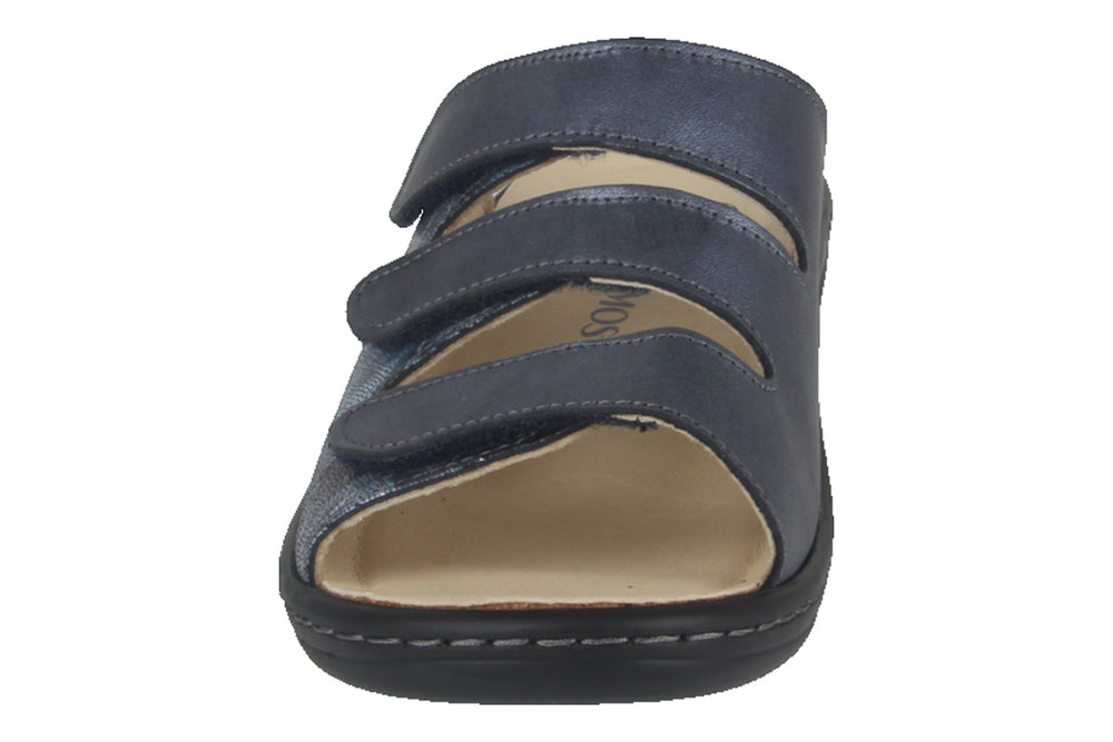 Slippers Donkerblauw - Slipper Klittenband - Alberta Blu Scuro - 2710008-830