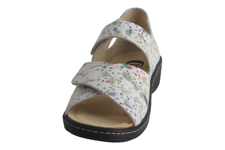 Sandalen Goud combi - Sandaal Dichte Hiel - Abriana Combi Oro - 2860011-920