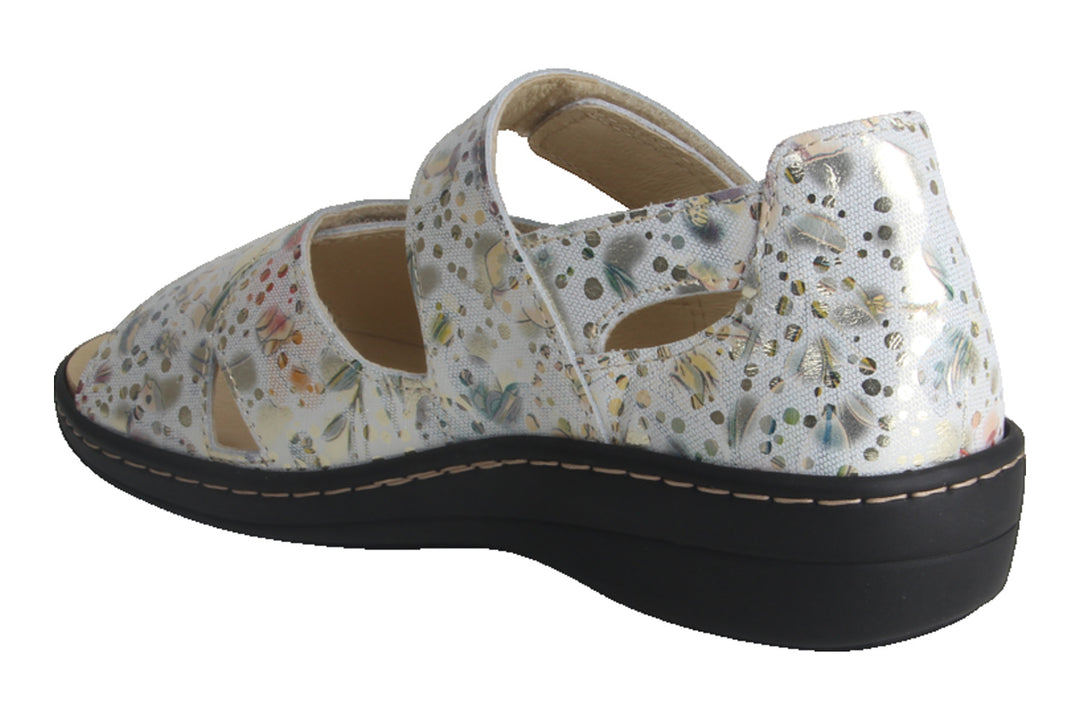 Sandalen Goud combi - Sandaal Dichte Hiel - Abriana Combi Oro - 2860011-920