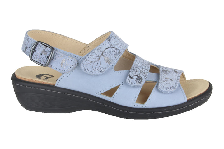 Sandalen Blauw - Sandaal Stretch - Berneice Lavanda - 2860012-812